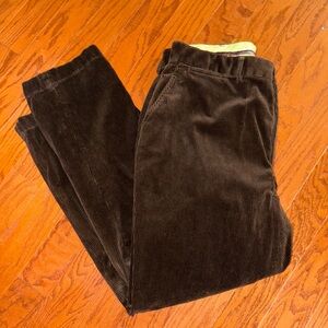 Ralph Lauren Dark Brown Corduroy Pants